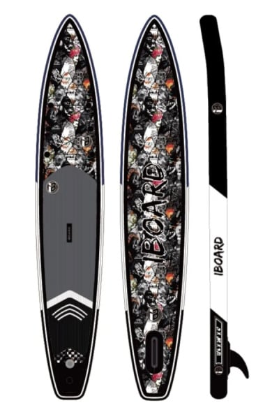 Надувная доска для SUP-бординга IBOARD PRO 126 Black 26800₽