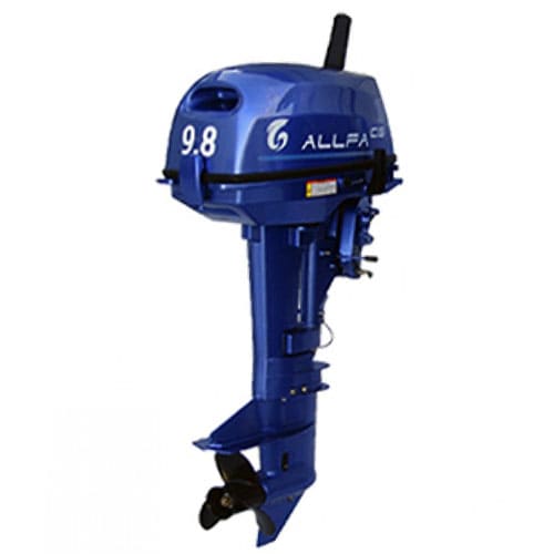 купить 2х-тактный лодочный мотор ALLFA CG T9.8 blue в Сыктывкаре - фото 