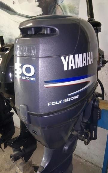 4х-тактный лодочный мотор YAMAHA F 50 (Б/У) в Санкт-Петербурге
