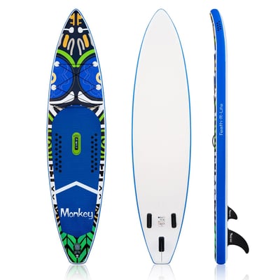 купить Надувная доска для SUP-бординга FUNWATER 11' Monkey в Москве и России - фото 