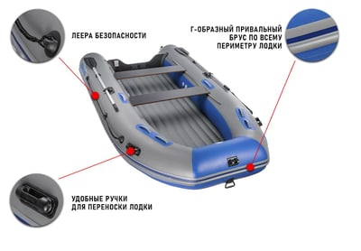 купить Лодка ПВХ STORMLINE Air CLASSIC 430 в Волгодонске - фото 