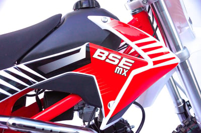 купить Мотоцикл BSE MX 125 17/14 (ZS) Racing Red в Вологде - фото 