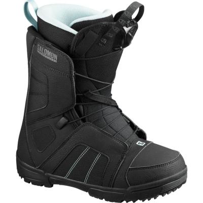 купить Ботинки для сноуборда SALOMON 2020-21 SCARLET BLACK/BLACK/STERLING B в Волгодонске - фото 