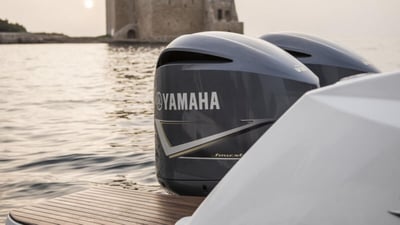 купить 4х-тактный лодочный мотор YAMAHA F350AETX в Вологде - фото 