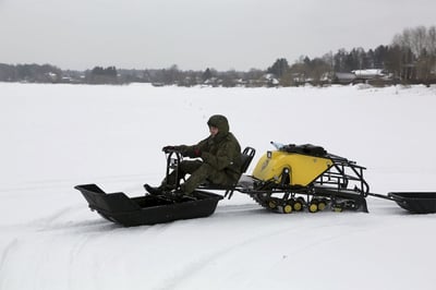 купить Мотобуксировщик РЫБАК PK 13 л.с. (короткая база 1230мм) в Стерлитамаке - фото 