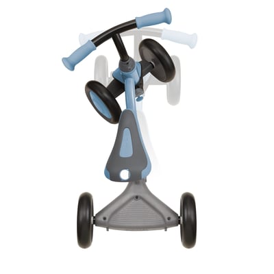 купить Беговел-каталка Globber Learning Bike 3 в 1 Deluxe Ash Blue в Казани - фото 