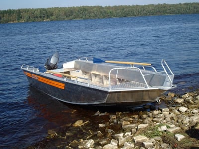 купить Алюминиевая лодка WELLBOAT-47 в Вологде - фото 