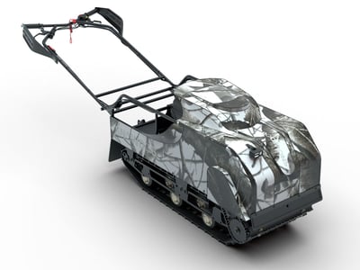 купить Мотобуксировщик BALTMOTORS SNOWDOG Z460 UTILITY 2021 (реверс) в Стерлитамаке - фото 