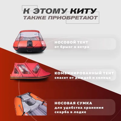 купить Лодка ПВХ KITT BOATS 330 НДНД в Москве и России - фото 