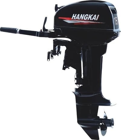 2х-тактный лодочный мотор HANGKAI M15.0 HP оформим как 9.9 в Уссурийске
