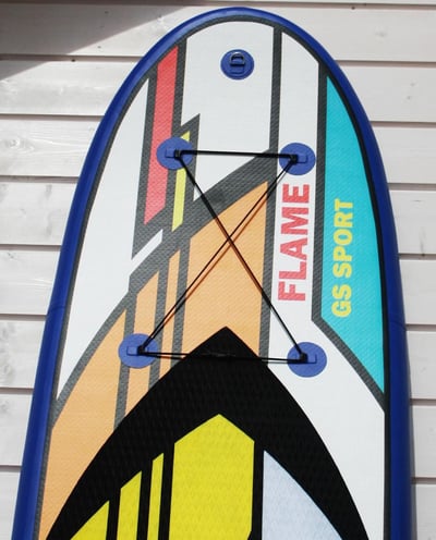 купить Надувная доска для sup-бординга GS SPORT FLAME 10’6 в Москве и России - фото 
