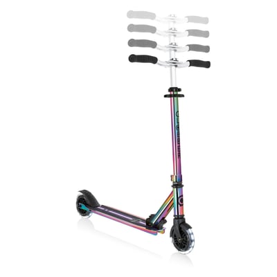 купить Самокат Globber Flow Element Lights Neochrome разноцветный в Санкт-Петербурге Спб - фото 