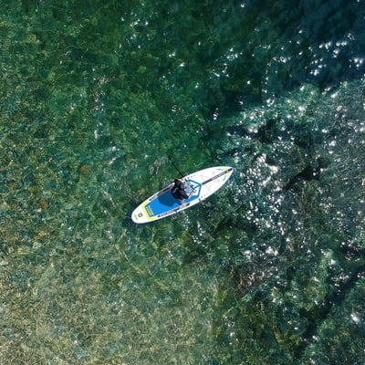 купить Надувная доска для SUP-бординга FUNWATER EMBLEM 10.6 в Москве - фото 