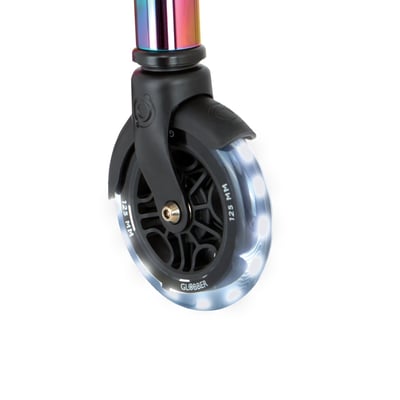 купить Самокат Globber Flow Element Lights Neochrome разноцветный в Санкт-Петербурге Спб - фото 