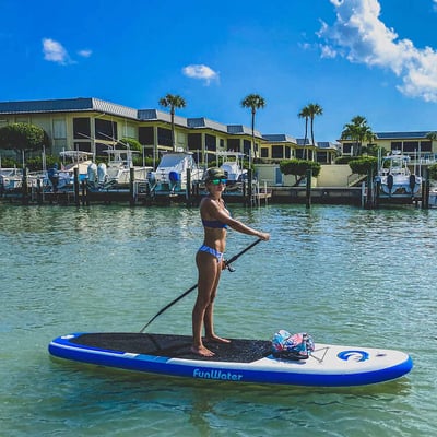 купить Надувная доска для SUP-бординга FUNWATER SMILLING FACE 11 в Москве - фото 