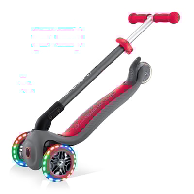 купить Самокат Globber Primo Foldable Lights черный в Санкт-Петербурге Спб - фото 