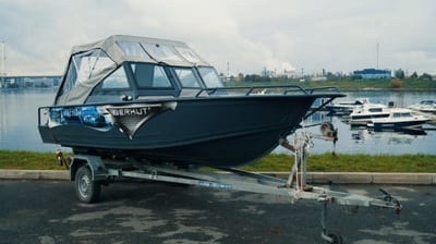 Катер-лодка алюминиевая БЕРКУТ L-Arctica в Благовещенске