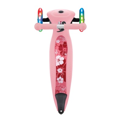 купить Самокат Globber Junior Foldable Fantasy Lights светло-розовый в Санкт-Петербурге Спб - фото 