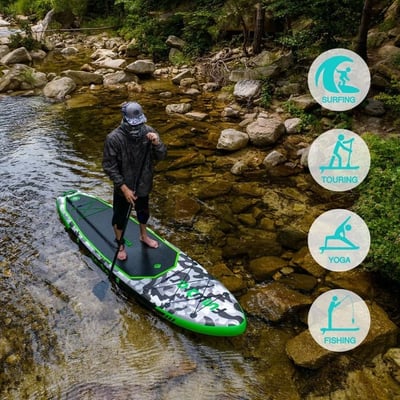 купить Надувная доска для SUP-бординга FUNWATER HONOR 10.8 в Москве - фото 