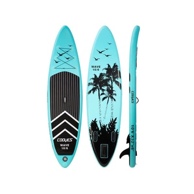 купить Надувная доска для SUP-бординга COOYES Wave 10.6 Blue в Бахчисарае - фото 
