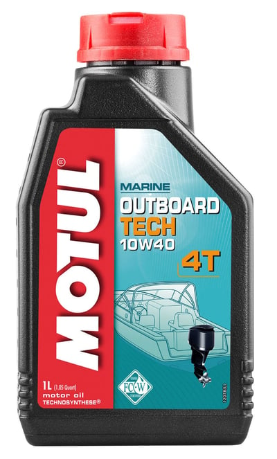 купить Консистентная смазка Motul Outboard Tech 4T 10W40, Technosynthese (1 л) в Улан-Удэ - фото 