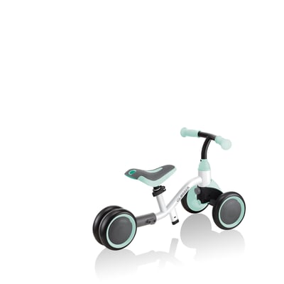 купить Беговел-каталка Globber Learning Bike 3 в 1 White-Mint в Москве и России - фото 