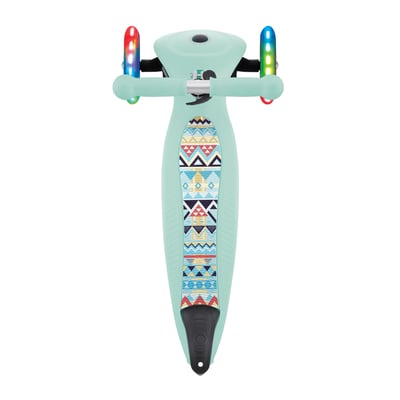 купить Самокат Globber Junior Foldable Fantasy Lights светло-зеленый в Санкт-Петербурге Спб - фото 