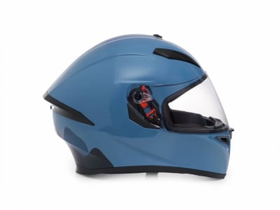 Шлем мото закрытый SHORNER Waves, синий размер L в Набережных Челнах