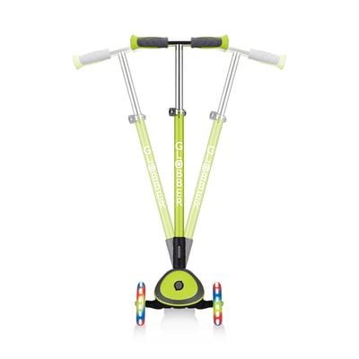 купить Самокат Globber Elite Deluxe Lights зеленый в Санкт-Петербурге Спб - фото 
