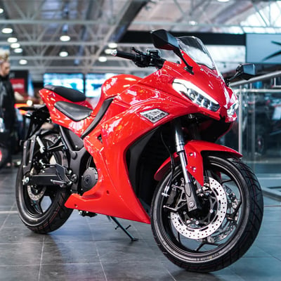 купить Электромотоцикл ECO YAMAHA R3 Red (3 кВт) в Ярославле - фото 