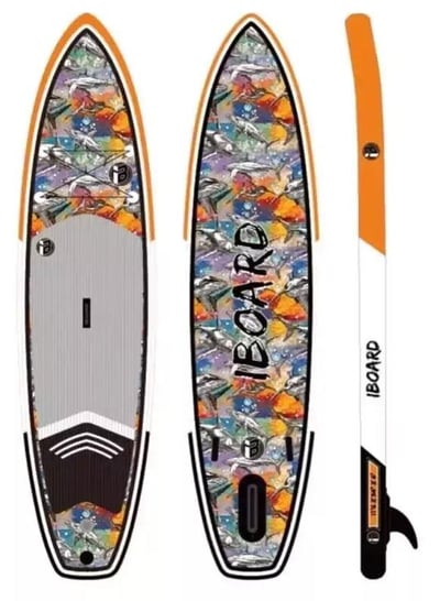 купить Надувная доска для SUP-бординга IBOARD Pro 11'6 Shark в Волгодонске - фото 
