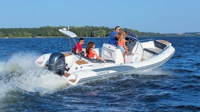 купить Лодка РИБ GRAND GOLDEN LINE G650LF в Москве - фото 
