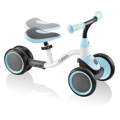 купить Беговел-каталка Globber Learning Bike White-Pastel Blue в Казани - фото 