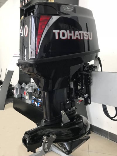 купить 2х-тактный лодочный мотор TOHATSU M40CEPS Б/У в Бахчисарае - фото 