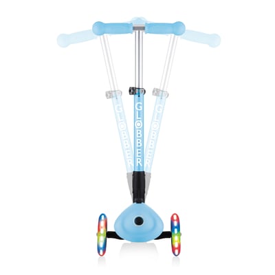 купить Самокат Globber Junior Foldable Fantasy Lights голубой в Санкт-Петербурге Спб - фото 