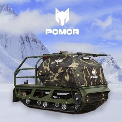 купить Мотобуксировщик POMOR M-500 К-20 PRO в Вологде - фото 