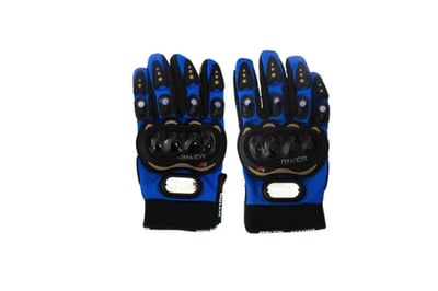 Мотоперчатки синие (разные размеры) в Мурманске