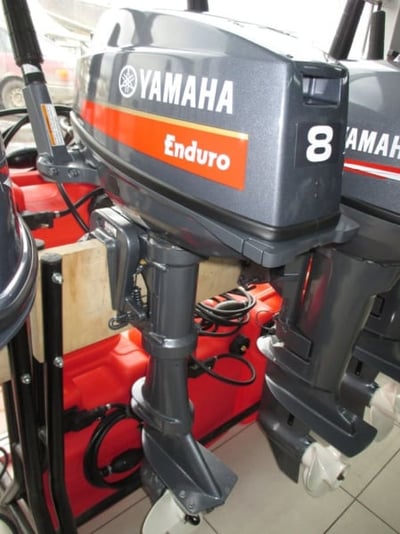2х-тактный лодочный мотор YAMAHA E8DMHS Б/У в Ярославле