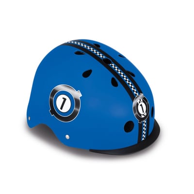 Шлем детский Globber Elite Lights XS/S (48-53CM) синий в Смоленске