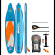 купить Надувная доска для SUP-бординга APATCHA 12'6 Sea-Blue/Orange в Бахчисарае - фото 