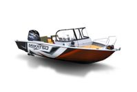 купить Комплект Алюминиевая лодка (катер) Mikatsu (Микатсу) 570 (Z43) Premium + мотор Mikatsu MF115FEL-T EFI Сочи - фото 