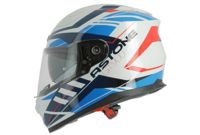 купить Шлем GT900 STREET BLANC/BLEU/ROUGE в Туле - фото 