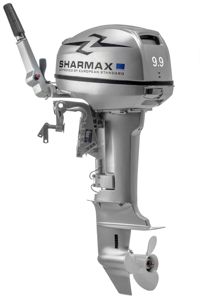 купить 2х-тактный лодочный мотор SHARMAX SM9.9HS в Москве - фото 
