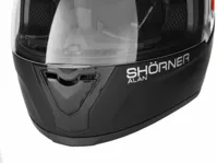 купить Шлем мото закрытый SHORNER FP907 черный матовый в Шахты - фото 