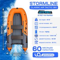 купить Лодка ПВХ STORMLINE Air Classic Tactic 360 в Дербенте - фото 