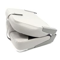 купить Кресло складное мягкое Classic Low Back Seat (серый/чёрный) в Подольске - фото 