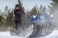 купить Мотобуксировщик МУЖИК М500V Люкс 20 л.с. в Перми - фото 