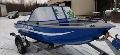 Катер-лодка алюминиевая ALUTON 460DC Сочи