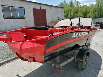 купить Катер-лодка алюминиевая ALUTON 460Fish Сочи - фото 