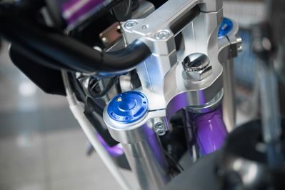 купить Мотоцикл BSE MX 125 17/14 Purple Dragon PITBIKE в Перми - фото 